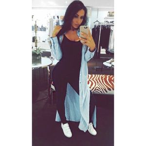 Michael Kors Denim Maxi